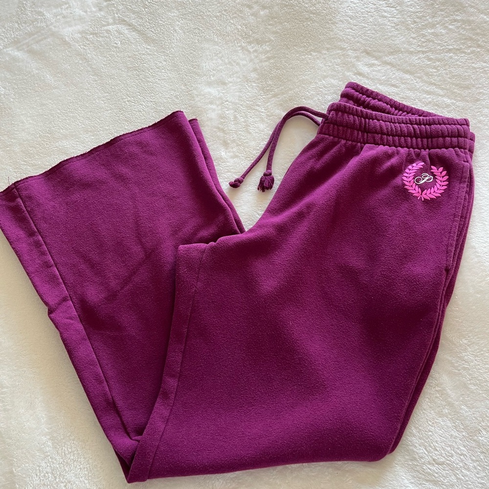 Pink sweatpants by Victoria Secret